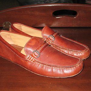 Johnston Murphy Horsebit Leather Driving Loafer